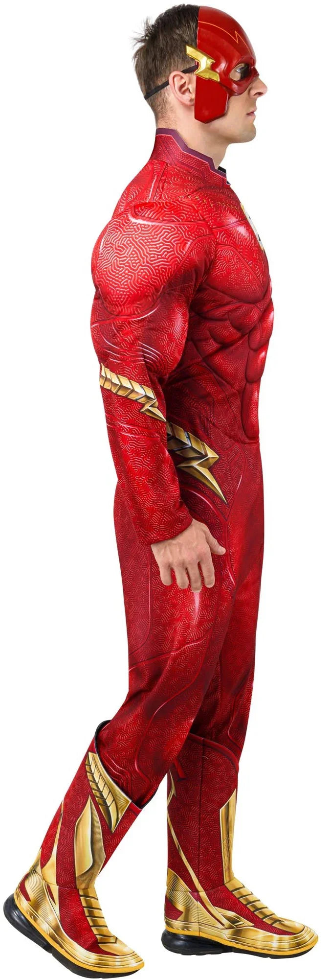 Disfraz de The Flash Musculoso Premium para Hombre Flash Rubies